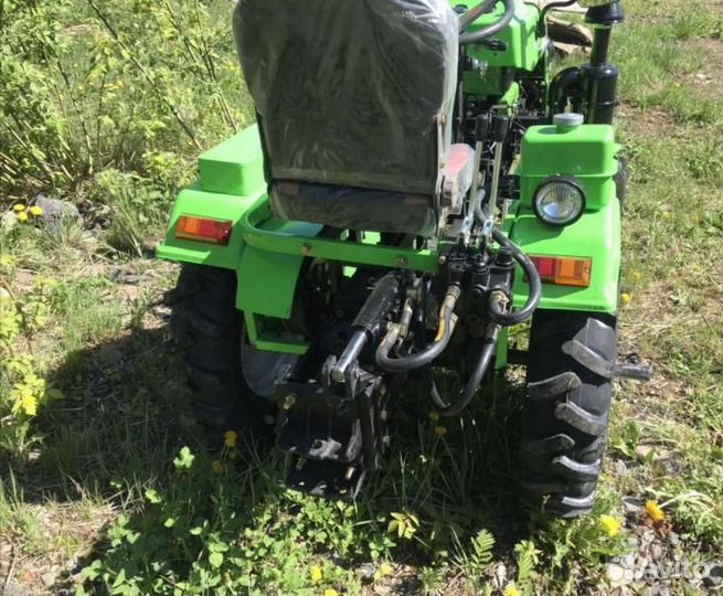 Трактор рустрак Т18 (18л.с) +фреза +плуг 2х корпус