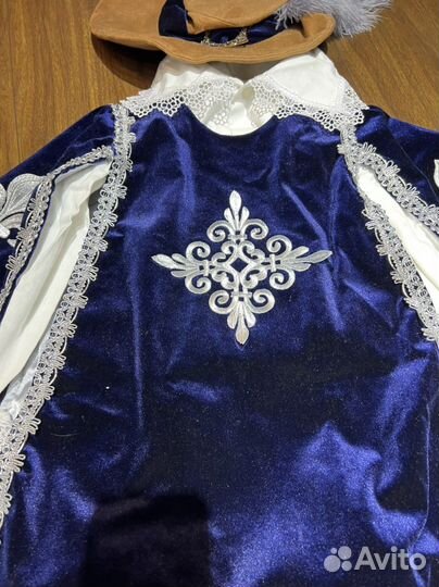 Новогодний костюм Мушкетера на 4-5 лет