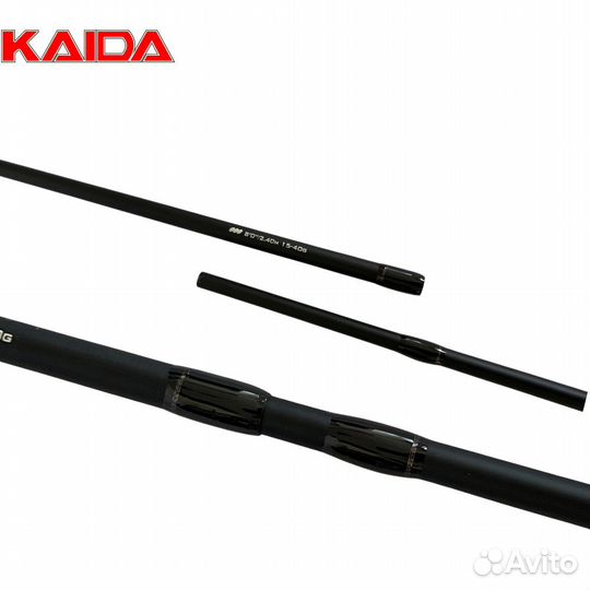 Спиннинг kaida kingfisher, 15-40g, 2,4m