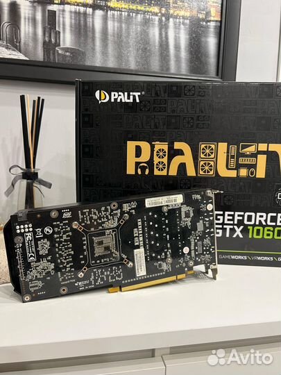 Palit nvidia GeForce GTX 1060 dual 3гб gddr5