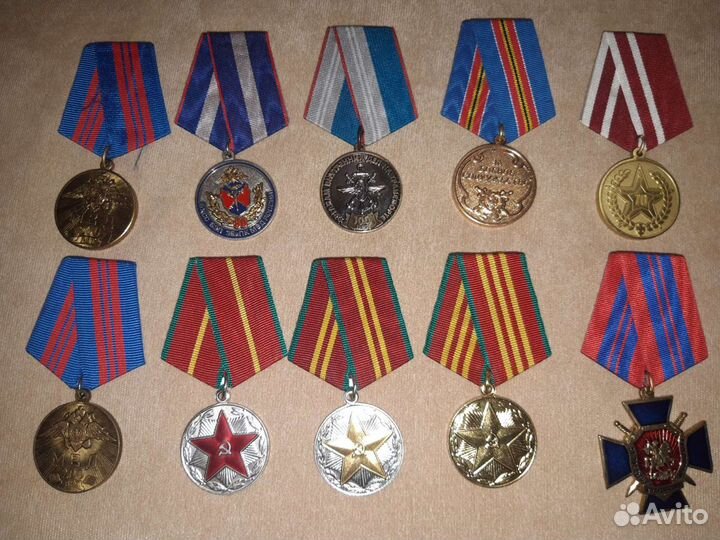 Юбилейные медали М В Д