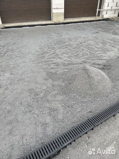 Шлак отсев щебень