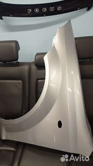 Крыло левое Chevrolet Lacetti хэтчбек Серебристый