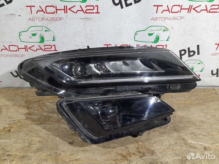 Фара правая Skoda Kodiaq (2017+) Led