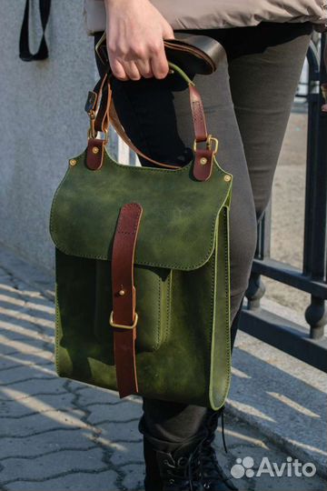 Сумка натуральная кожа