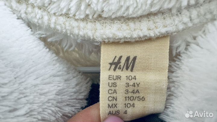 Куртка меховая H&M детская 98