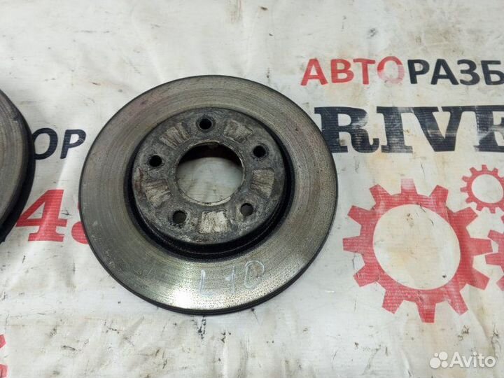 Диск тормозной передний Mitsubishi Lancer 10 седан