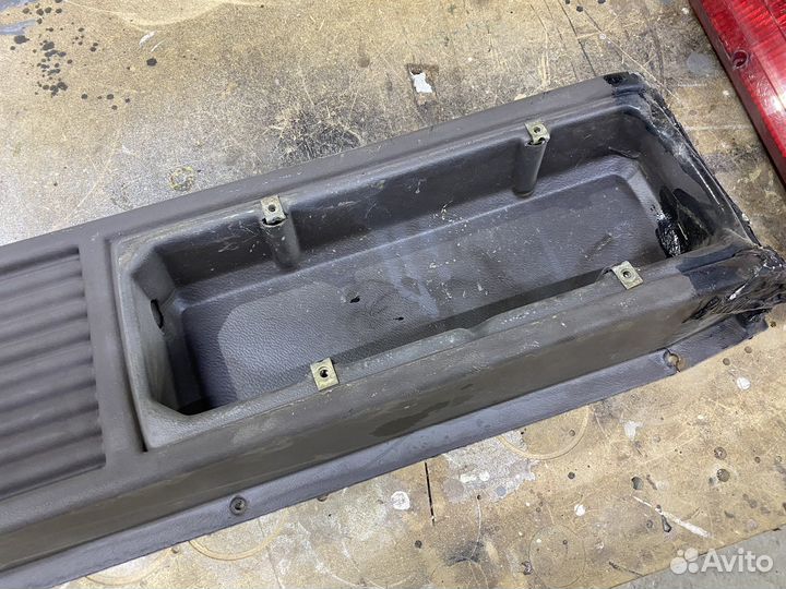 Задний бампер с фонарями hobby prestige