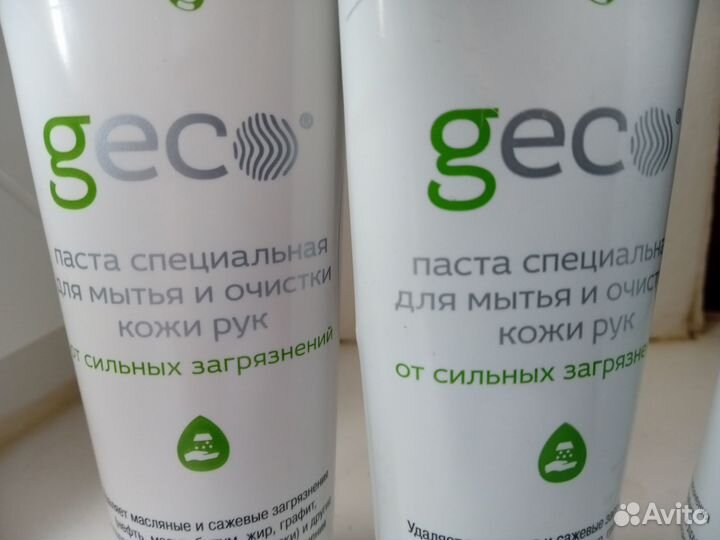Geco паста для мытья, очистки рук от загрязнений
