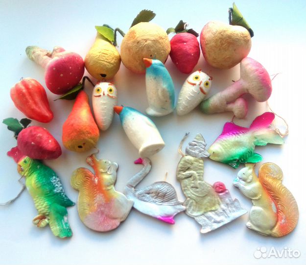 Ёлочные игрушки СССР