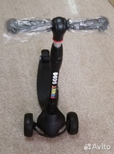 Самокат детский трехколесный складной Funny
