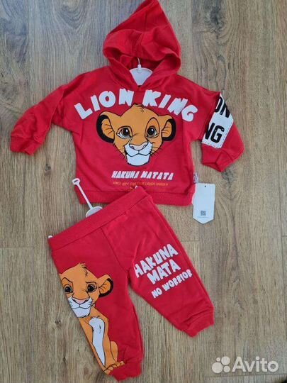 Костюм Lion King 62-80 (красный, голубой, бежевый)