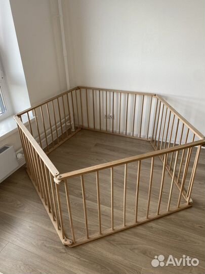 Детский деревянный манеж