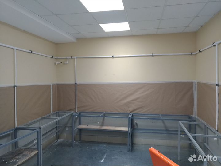 Монтаж пневмолинии / пневмомагистраль