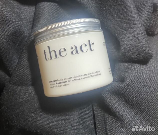 Скраб для тела the act с кокосом и крем с манго