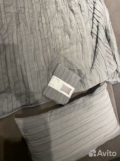 Наволочки икеа Veketag графит 40*65 и подушки