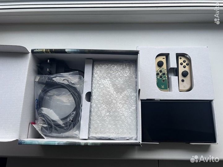 Nintendo switch oled zelda edition прошитая 256 gb