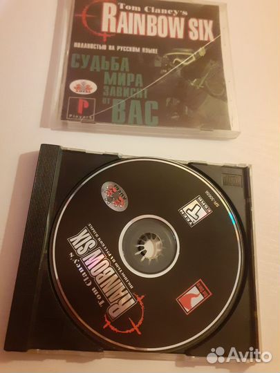 Диск для Playstation 1. Tom Clancy's Rainbow Six