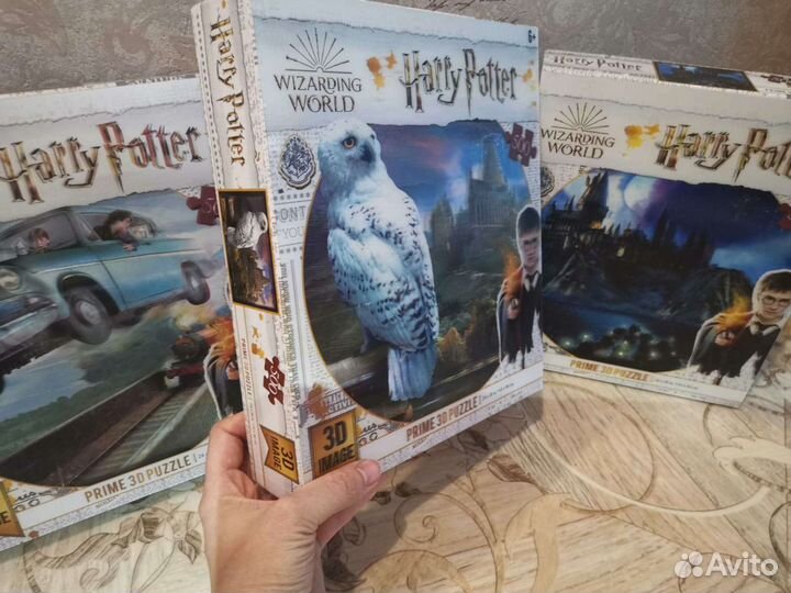 Большой 3D пазл Гарри Поттер 500 деталей