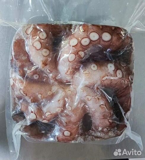 Икра Красная. Осьминог с/м очищенный