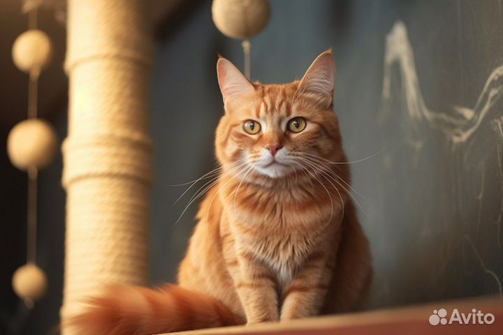 Взрослые воспитанные рыжие коты и кошки бесплатно