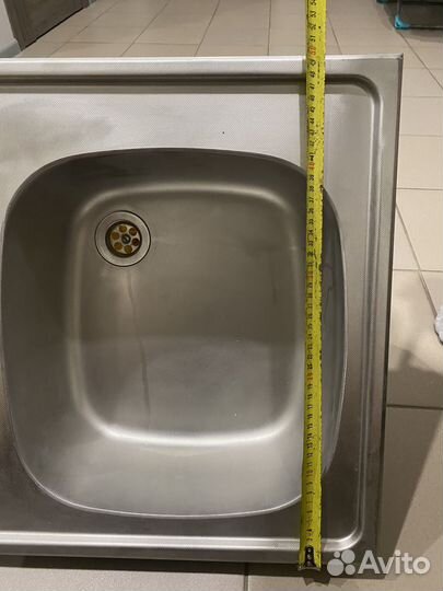 Раковина двойная нержавейка