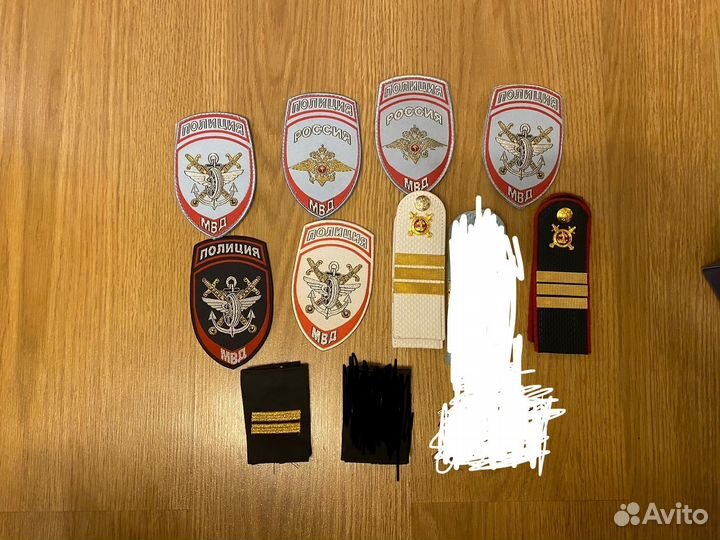 Шевроны погоны