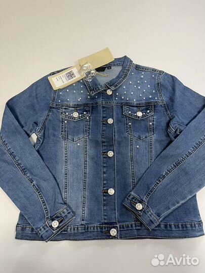 Куртка джинсовая новая Playtoday 134,158, 164