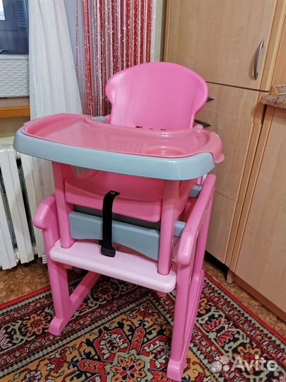 Детский стульчик для кормления трансформер