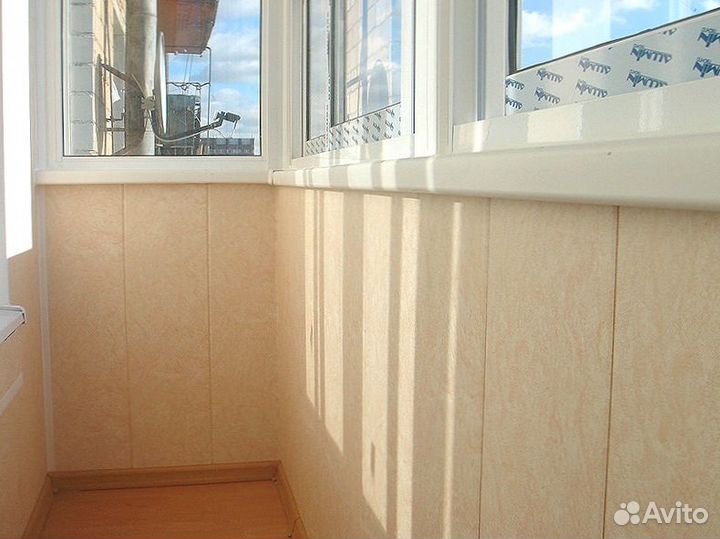 Алюминиевое остекление балкона