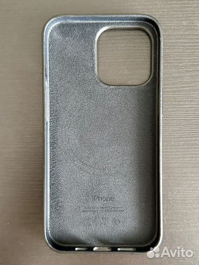 Оригинальный кожаный чехол Apple