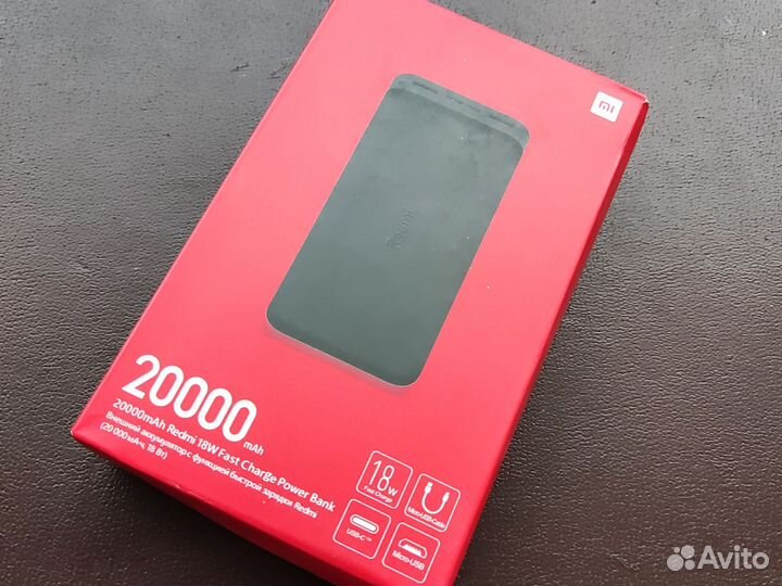 Powerbank xiaomi redmi 20000