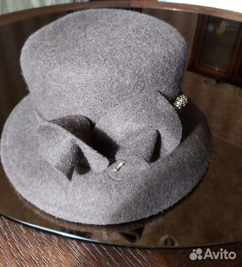 Шляпа фетровая женская