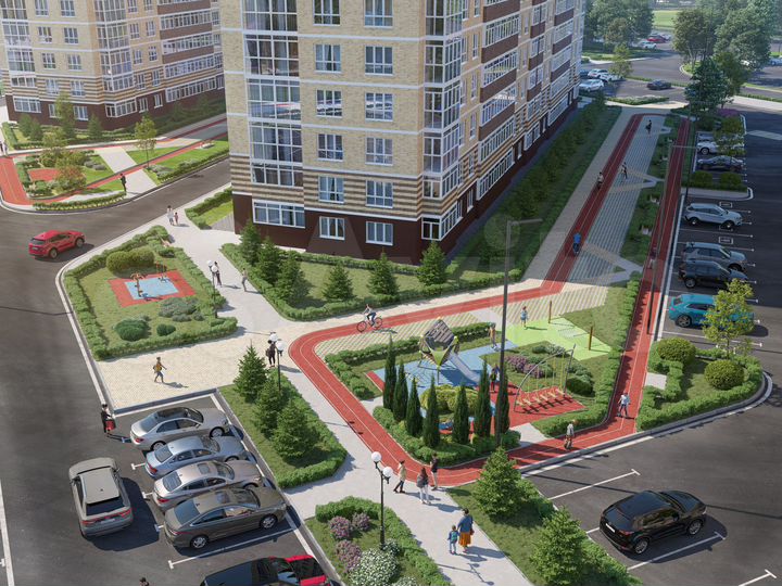 2-к. квартира, 75,4 м², 11/16 эт.