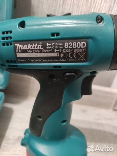 Дрель шуруповерт makita