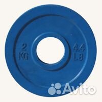 Диск обрезиненный johns D51мм, цветной 71025