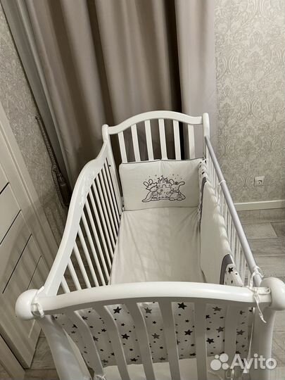 Детская кроватка Гандылян Габриэлла белая