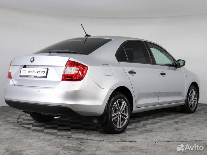 Skoda Rapid 1.6 МТ, 2017, 62 820 км