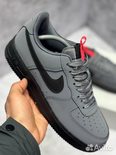 Кроссовки Nike Air Force 1 Grey (Арт.62959)