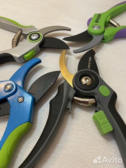 Секатор садовый с храповым механизмом