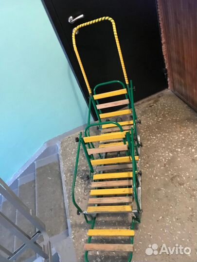 Детские санки с колесами