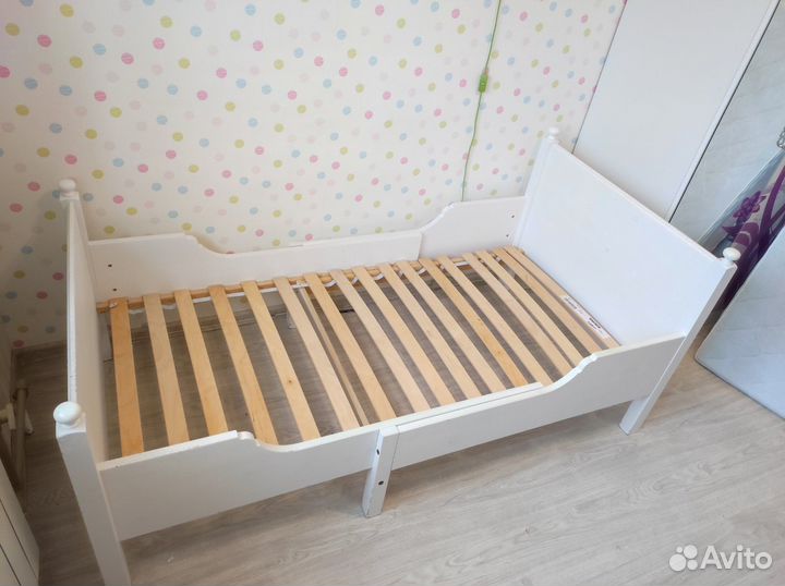 Детская кровать IKEA лексвик бу