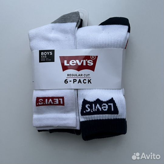 Носки levis.6 пар
