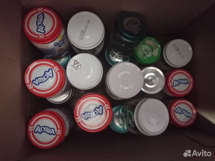 Баночки из под детского питания