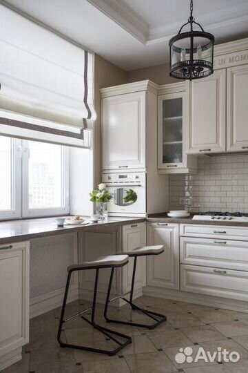 Римские шторы с кантом