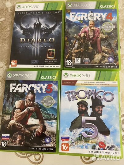 Лицензионные игры на xbox360