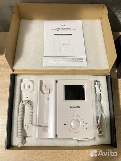 Цветной видеодомофон с трубкой falcon FE35C