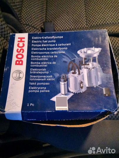 Нacос топливный электpический bosch Рeно Cцeник 3