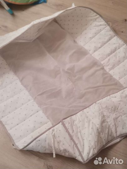 Бортик в кроватку мягкий