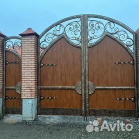 Ворота на забор (школа Мариинск) в Центральной Стройбазе купить по низкой цене